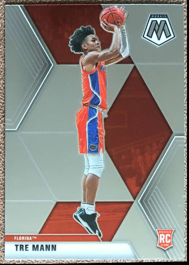 Tre Mann 2021-22 Panini Chronicles Draft Mosaic Rookie #271 Florida Gators RC