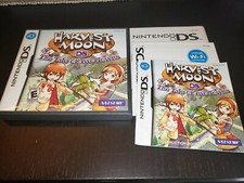 Harvest Moon DS The Tale Of Two Towns CASE MANUALS ONLY Natsume
