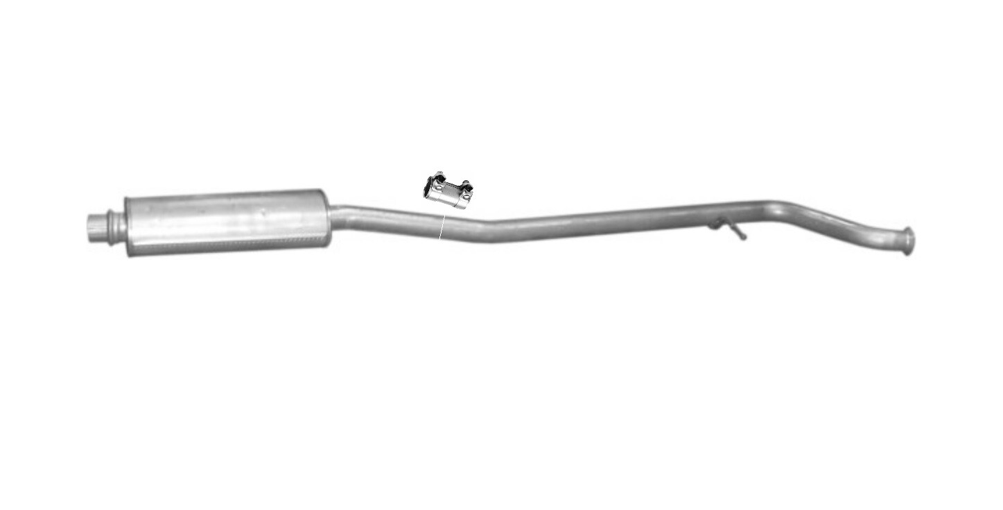 Peugeot 406 2.0 HDI 110 98-04 Center Muffler Exhaust Middle Silencer