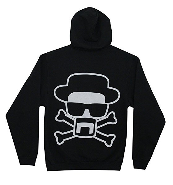 Skelett Jacke Totenkopf Skelett Hoodie Herren Breaking Bad