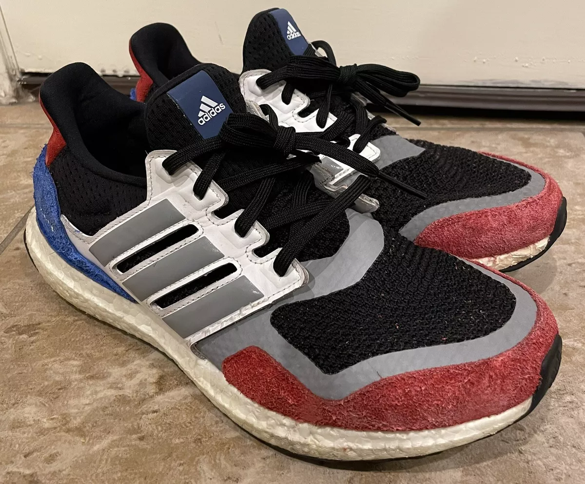 2019 Adidas Ultra Boost Continental Suede Red Blue Sneakers Mens Size 10 | eBay