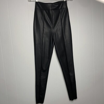 ASOS Design Faux Leather Skinny Pants Women's Size Black