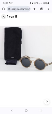 Celine Paris Original Designer Sonnenbrille Damen Rund Braunbeige