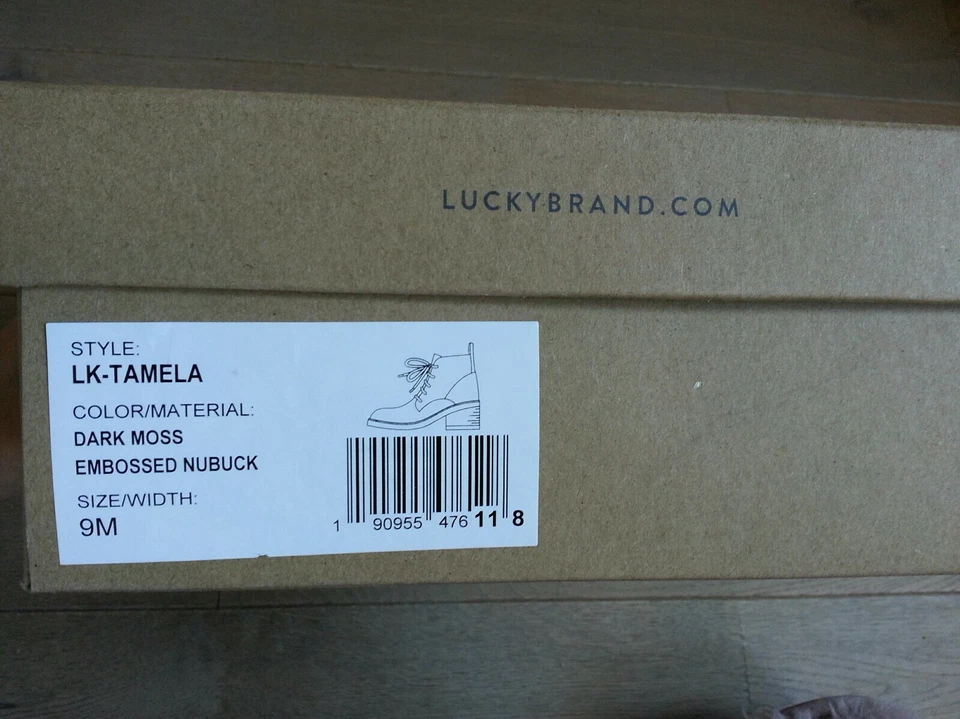superbes bottines khaki Lucky brand 40 neuves - Photo 3/4
