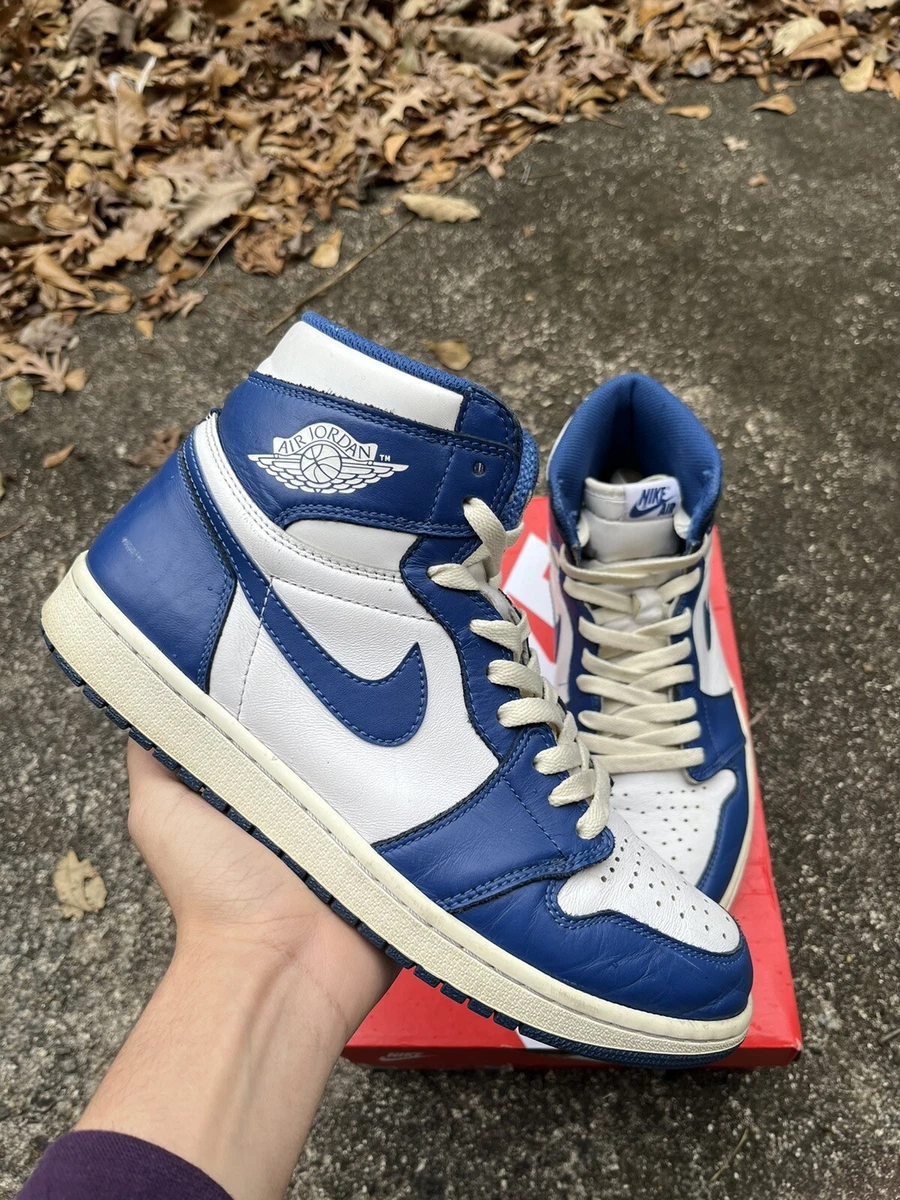 Size 10 - Jordan 1 Retro High OG Storm Blue 2016