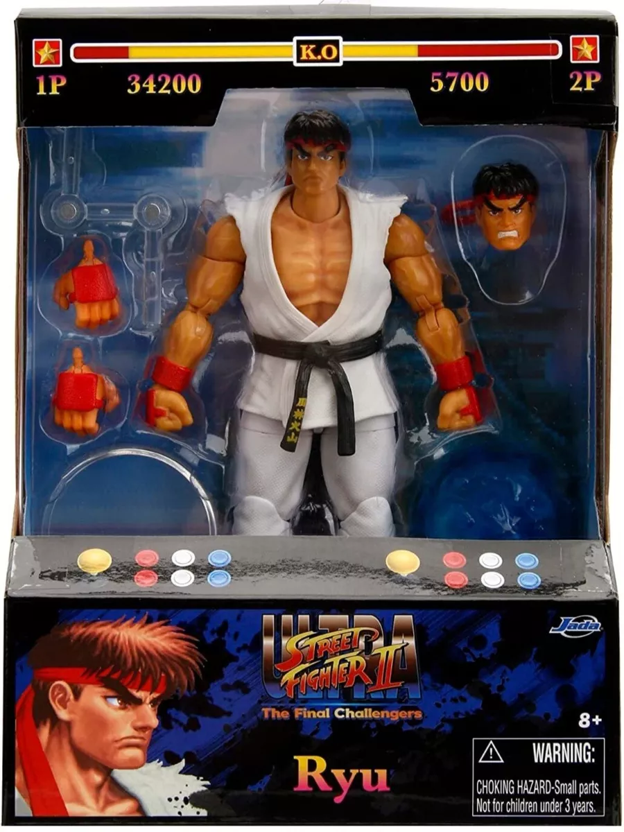 Jada Toys Ultra Street Fighter II: RYU 6inch Action Figure