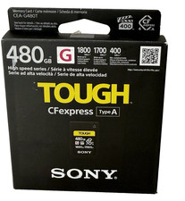 Sony - CEA-G480T CFexpress Type A Memory Card High Capacity 480GB
