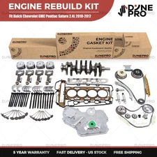 Engine Rebuild Overhaul Kit Timing Cover ＆ Oil Pump For Chevrolet Equinox 2.4L