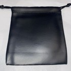 LOT OF 250+ The Gold Gods Jewelry Case Pouch Bag Black Vinyl / Pleather Cinch — photo 2