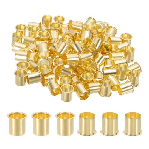 100Pcs 3/4" Brass Compression Fittings Compression Insert Tube Fitting