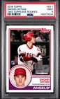 2018 TOPPS 1983 TOPPS BASEBALL ROOKIES #83-1 SHOHEI OHTANI ROOKIE RC PSA 9