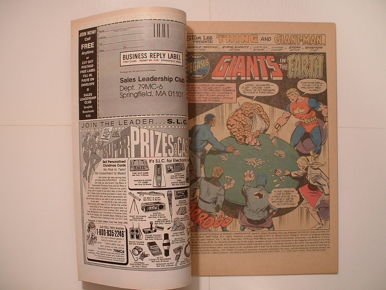 Marvel Two-in-One Lot –1978/79- #40 and 55! Black Panther! Giant-Man! The Thing! thumbnail 7
