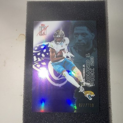 Topps 2025 Signature Class Travis Etienne Jr. Jaguars #27 Serial Numbered /100