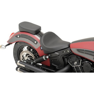 Drag Specialties Black Diamond Stitch Bobber-Style Rear Pillion Pad - 0810-1993