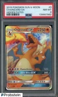 2019 Pokemon Sun & Moon Hidden Fates #9 Charizard Gx PSA 8 NM-MT