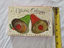 Vintage Prince Matchabelli Merrie Colognes Christmas Perfumes
