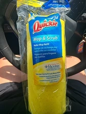 New Quickie Clean Results Roller Mop Refill Type M Larger Sponge Microban Sealed