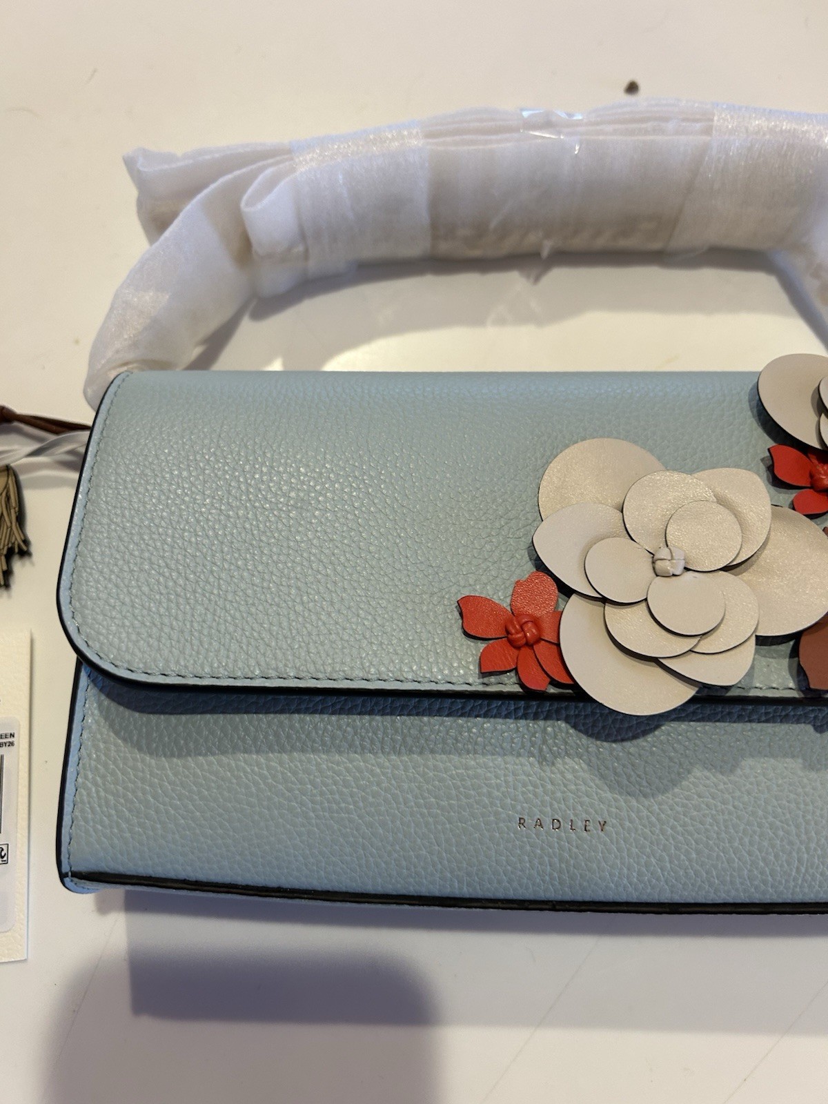 Radley London  Leather KENTUCKY DERBY Wallet on Chain Crossbody Bag image 4