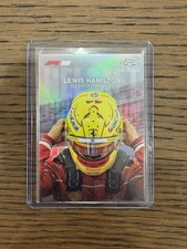 2025 Topps Chrome Formula 1 F1 Lewis Hamilton Helmet Collection Refractor #HC-2