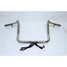 KST Kustoms Polished 1 1/4 in. Mayhem Bagger 10 in Handlebars-2913719-FPW16