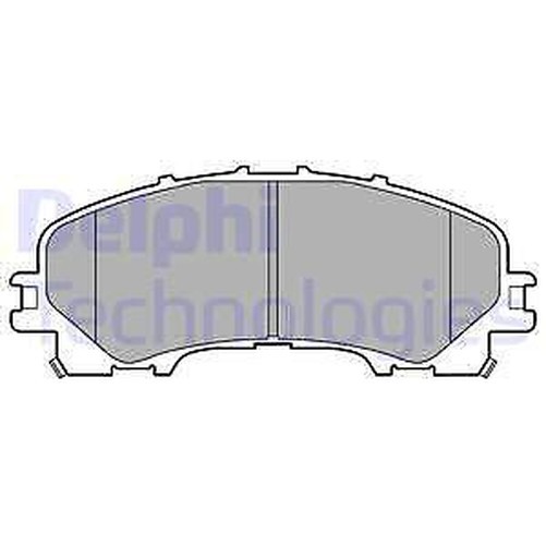 Delphi LP3183 Bremsbelagsatz,Scheibenbremse FüR Infiniti,Nissan,Nissan ( Dfac )-image