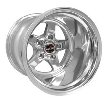 Race Star For 92 Drag Star 15x14 Polished Wheel With 5x4.75 Bolt Pattern