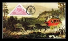 US COVER PACIFIC 97 STAGECOACH FIRST DAY ISSUE HAND MADE S&T LIMITED EDITION