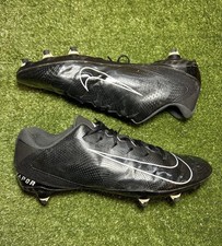Botines de fútbol Nike Vapor Untouchable Speed 3 Varsity D negros/blancos talla 13
