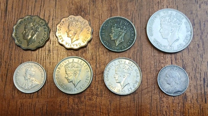 LOT OF 8 CYPRUS EARLY NICE COLLECTORS CHOICE COINS B2