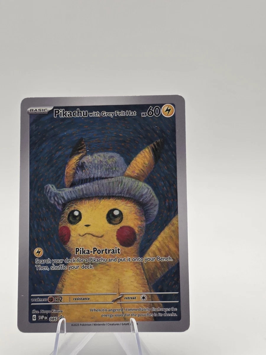 Pikachu with Grey Felt Hat Pokémon TCG Cards for sale | eBay