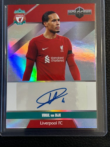 2022-23 Daka Holocene Liverpool VIRGIL VAN DIJK Auto 99/99 - No Topps