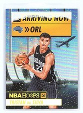 2024-25 Hoops Winter #16 Tristan da Silva Arriving Now Holo