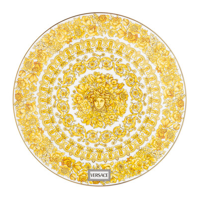 NEW VERSACE BY ROSENTHAL MEDUSA RHAPSODY SERVICE PLATE #403670-10263 BRAND NIB