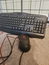 Redragon S101  RGB Backlit Gaming Keyboard, Programmable Backlit Mouse