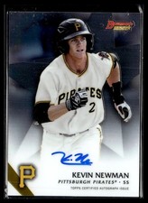 2015 Bowman's Best of 2015 Autographs Kevin Newman Auto Pittsburgh Pirates