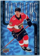 2025-26 Upper Deck Dazzlers Blue #DZ-88 Evan Rodrigues Florida Panthers