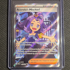 Pokemon TCG Acerola's Mischief 165/132 UR Holo EN