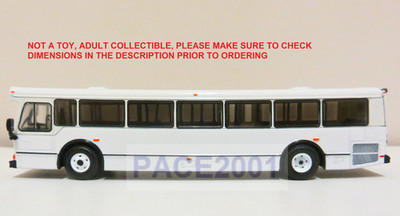 White No Livery- 1/87 Scale 2006 Orion V Transit Diecast Model Bus (Customize it