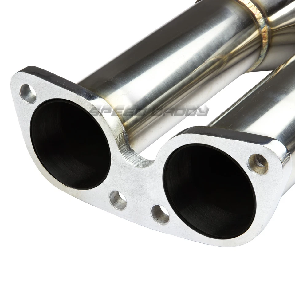 PARA 09-20 370Z Z34 FAIRLADY Z DUAL 4.5" PUNTA SILENCIADOR QUEMADO SISTEMA DE ESCAPE CATBACK Foto 3 de 4