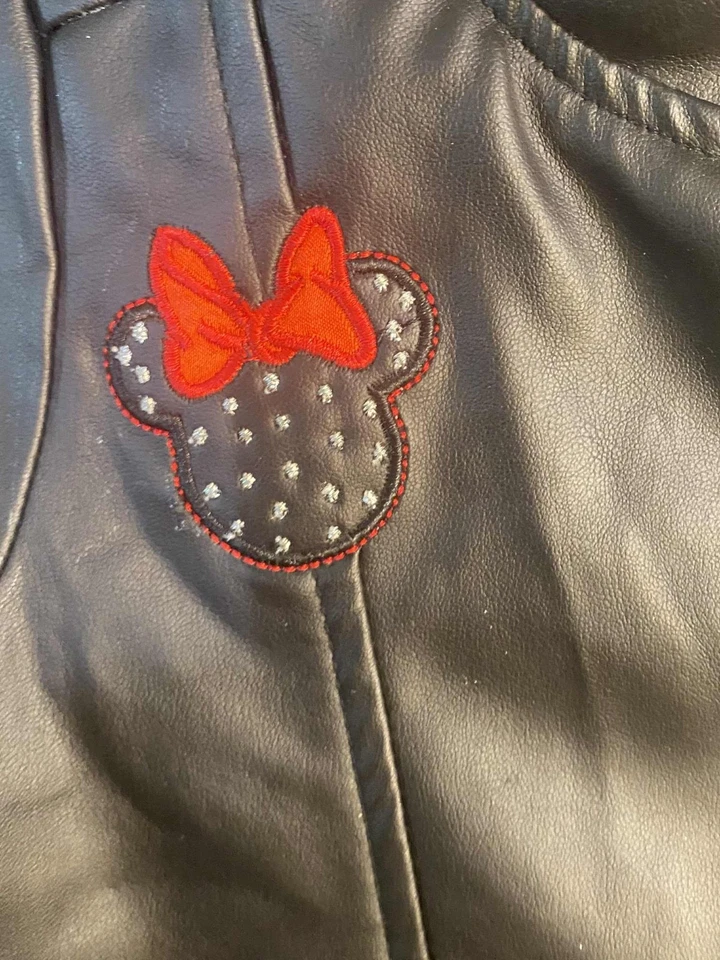 Куртка из искусственной кожи Minnie Mouse для девочек 18 месяцев Disney размер - Изображение 3 из 4