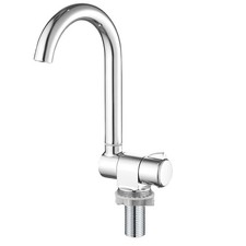 RV Sink Basin Faucet, Marine Cold Water Faucet, Kitchen Folding RV Replacemen...