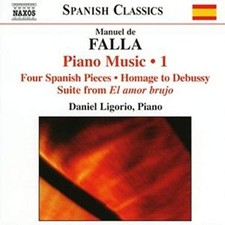 Daniel Ligorio - FALLA: Complete Piano Works, Vol. 1 - Daniel Ligorio CD 8GVG