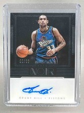 2017 Panini Noir ANC-GH Grant Hill Color Auto /99