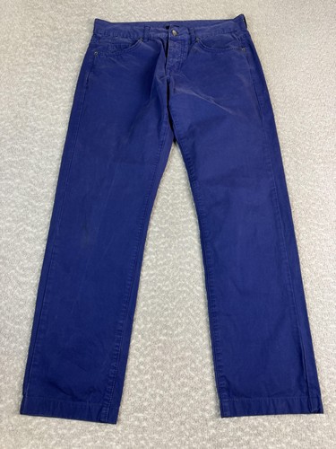 McQ, MCQ Alexander McQueen Jeans Mens 31x29 Blue Straight Denim Casual Pants Turkey