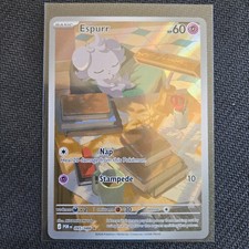 Espurr 095/088 Illustrazione Rara Carta Pokemon Ordine Perfetto Holo NM