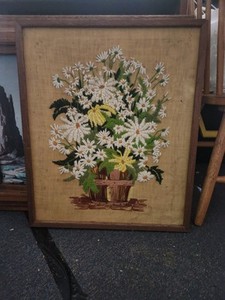 1970 Bucket of Daisies By Bucilla Creative