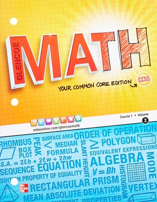 Glencoe Math, Course 1, Student Edition, Volume 2 (MATH APPLIC & CONN CRSE)
