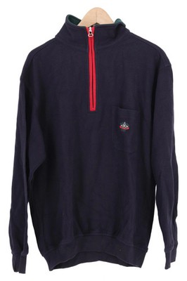GILBERTO Herren Pullover M Lila Casual Basic Baumwolle Modal