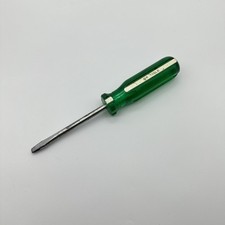 Vintage S-k Tools 70084 Green White Handle Slotted Screwdriver Usa Vintage S-k Tools 70084 Green White Handle Slotted Screwdriver Usa