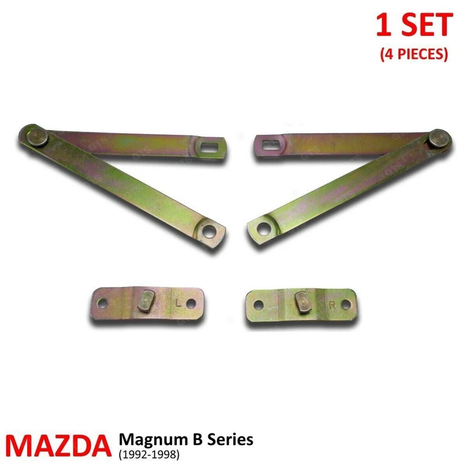 Juego de bisagras de puerta trasera para camioneta Mazda serie B B2000 B2200 B2500 B2600 1986-1993 Foto 3 de 4